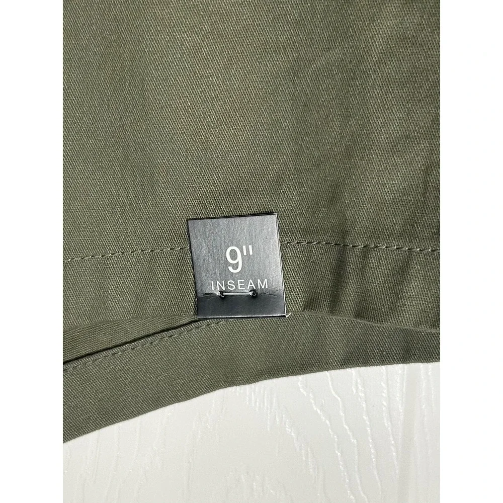 NWT ana A New Approach Women Bermuda Shorts Oregano Green 9 Inch Inseam Size 4 - Picture 11 of 11